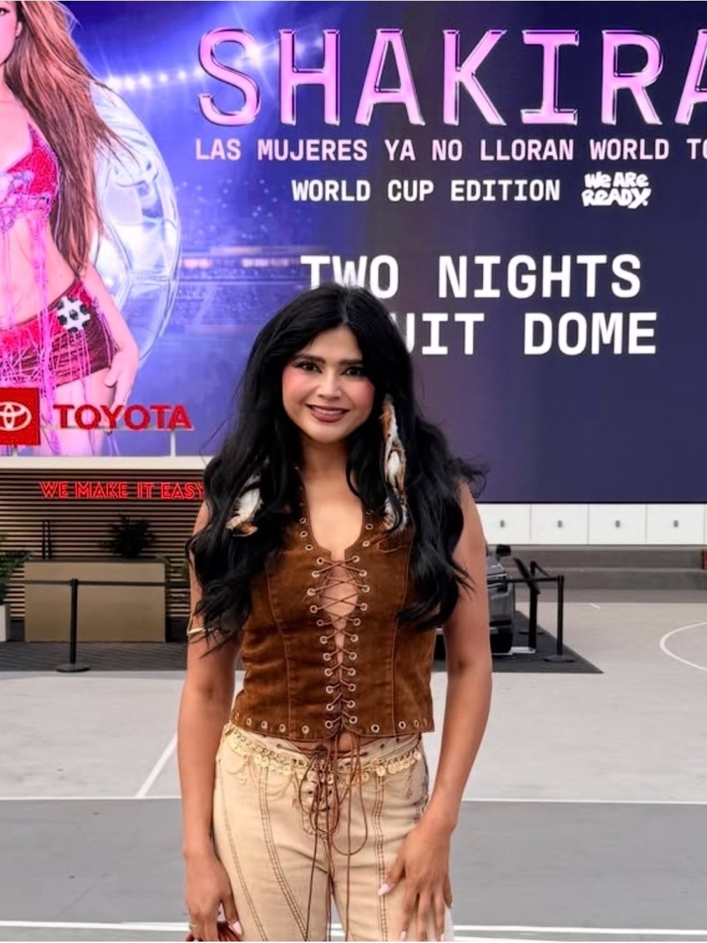 Brown Suede Lace-Up Vest - Boho Festival Style